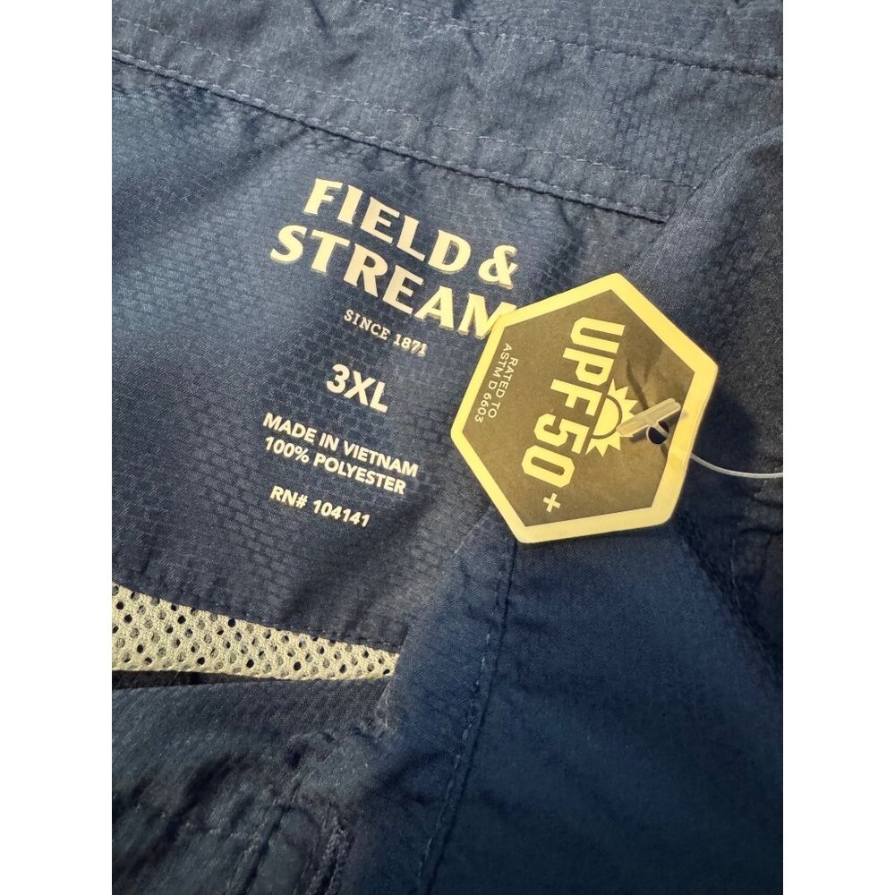 Field & Stream Men’s Size 3 XL Latitude LS Navy U… - image 7